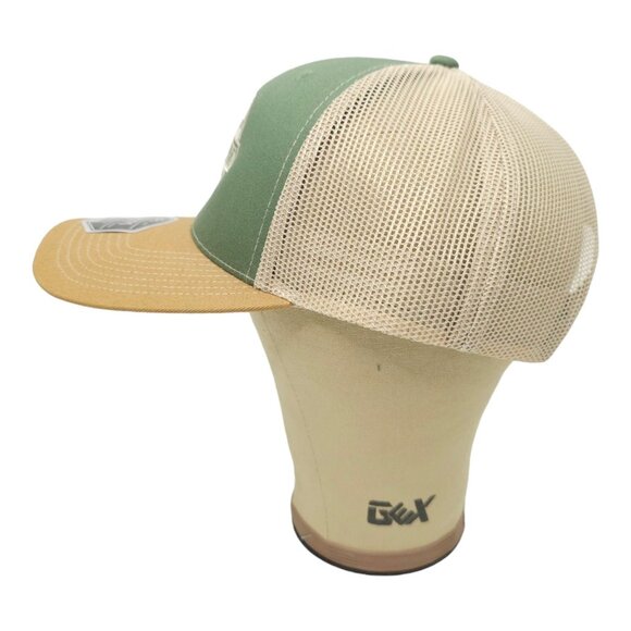 Robbins Oil Company Embroidered Logo Mesh Snapback Cap Trucker Style Baseball - Picture 10 of 13